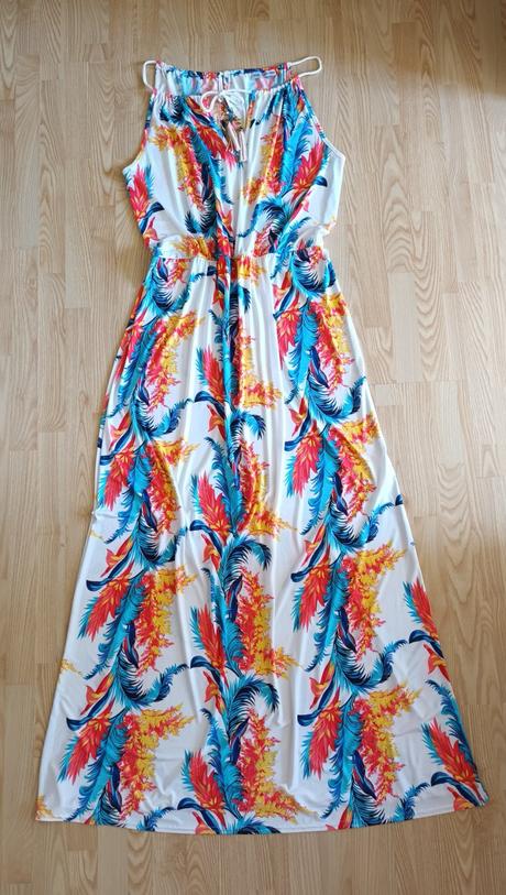 Zľava - nové maxi šaty la belle parisienne, l