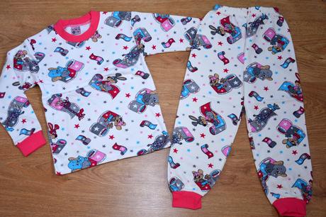 Detské bavlnené pyžamko s obrázkami, 80 - 146