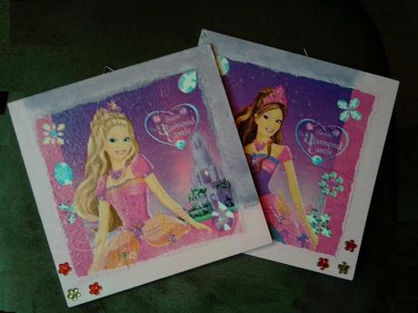 Sada 2 obrázkov princezné, 