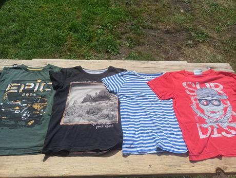 Veľký balík oblečenia 122/128, 122–134