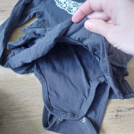 Rozkosne saty /body, h&m,80