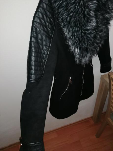 Kabát s kožušinou, m