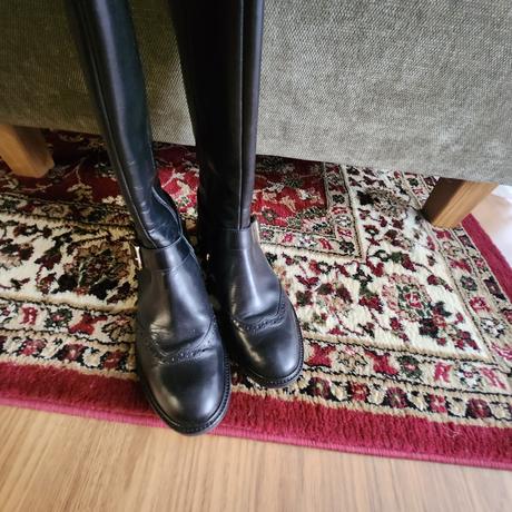 Jazdecké čižmy kožené, gino rossi,39