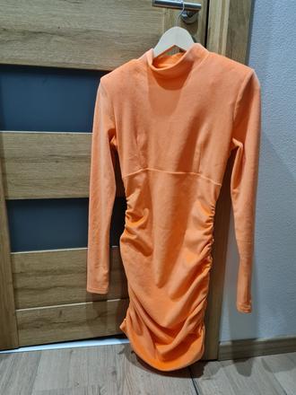 Velúrové šaty california olavoga, m