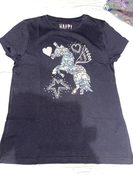 2x premietacie tričko s jednorožcom, f&f,128