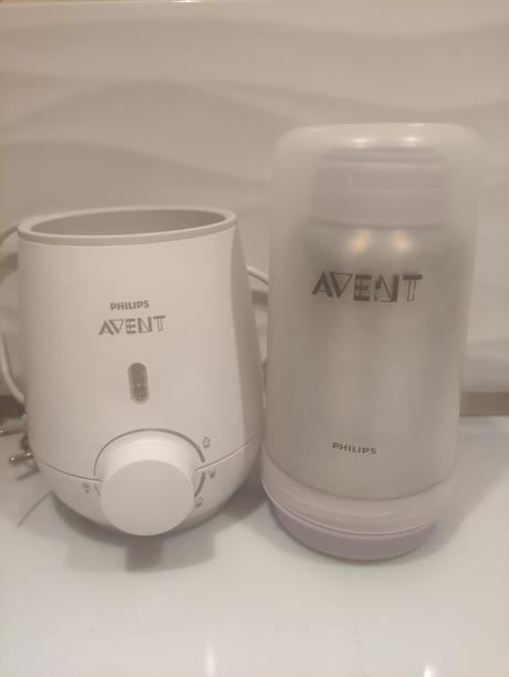 Avent ohrievač a termoska, avent