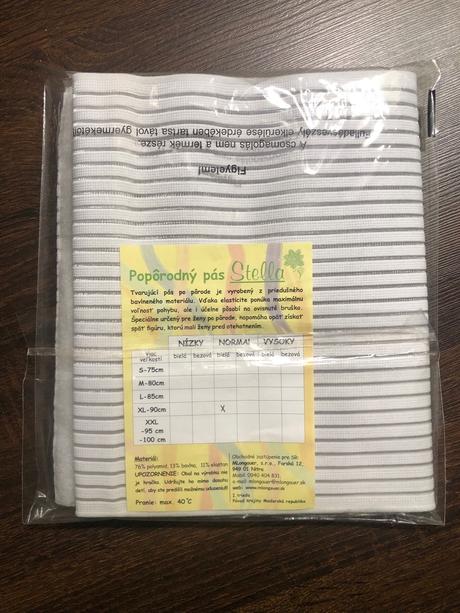 Popôrodny pás stella, 