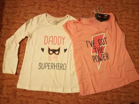 Tričká dlhý rukav 110/116 s poštou, lupilu,110 / 116