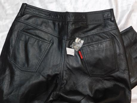 Luxusne panske kožene nohavice, 32 / m