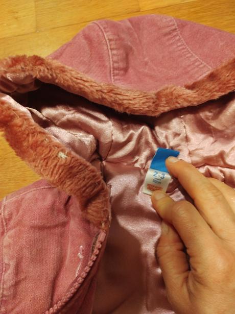 Adam's kids ružový kabat, adams,98