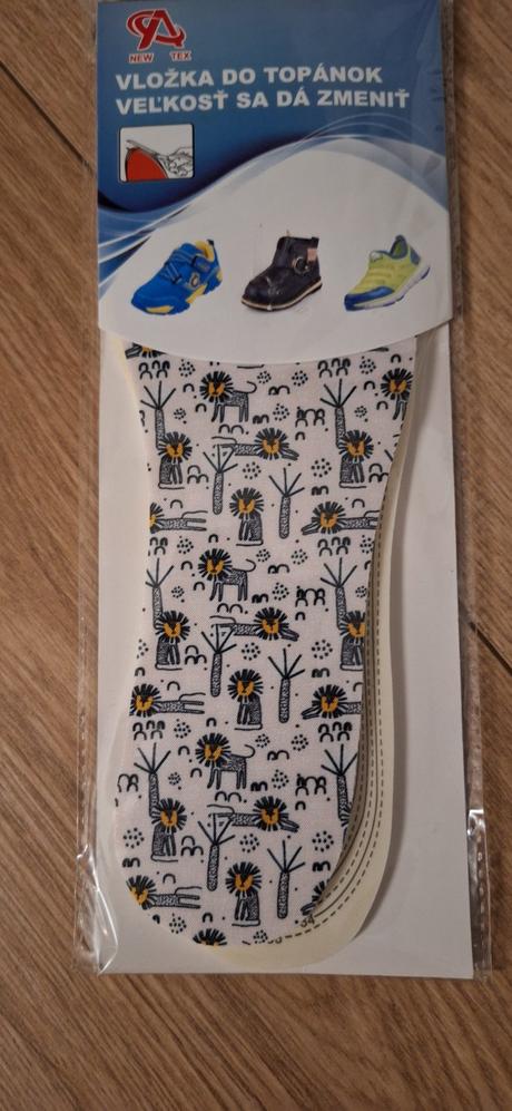 Vložky do topánok, tenisiek, 26