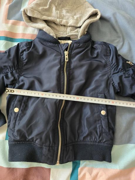 Prechodná bunda bombera, h&m,98