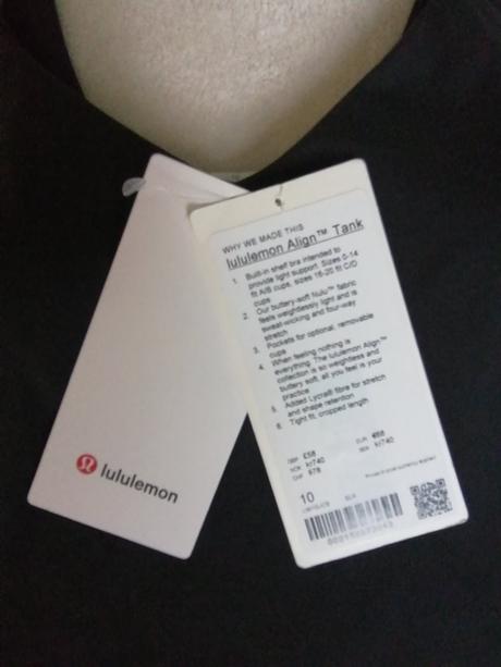 Lululemon align tank top, veľ. s, pc - 68eur, s