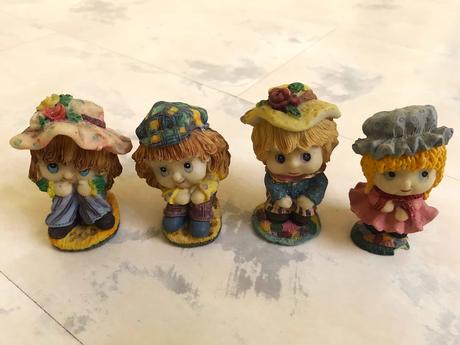 Hippies figúrky 4 ks, 