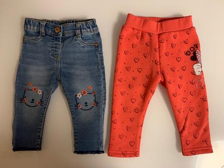 Nohavice tepláky 3-6mesacne, f&f,62