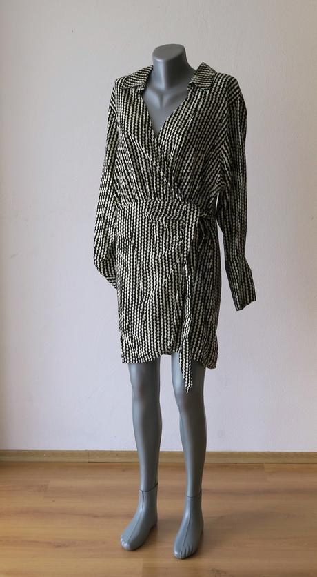 Dámske zavinovacie šaty, h&m,l