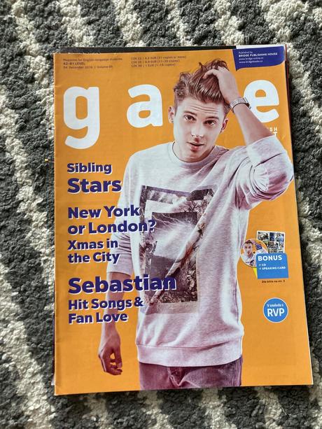 Časopis gate 6ks, karta a cd, 