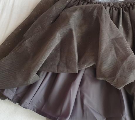 Tylová kruhová suknička, h&m,122 / 128 / 134 / 140