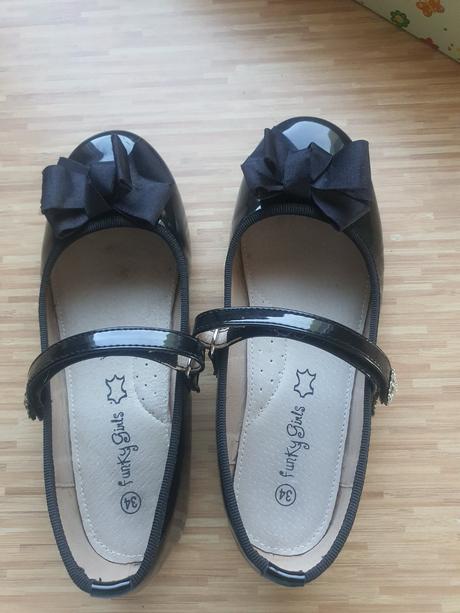 Lakovane balerinky, humanic,34