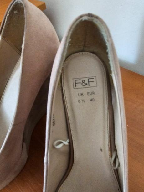 Topánky na platforme, f&f,40