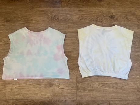 2 x crop top, h&m,s