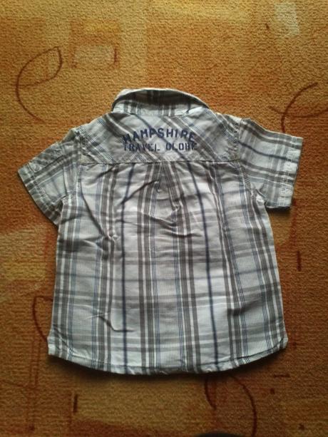 Košeľa s krátkym rukávom, baby club,74