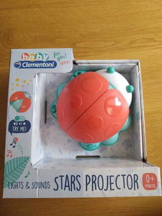 Nočné svetlo s projekciou a hudbou, 