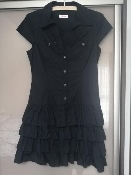 Bavlnené šaty, orsay,38