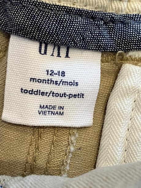 Chlapčenské rifľové šortky hnedé gap (80), gap,80