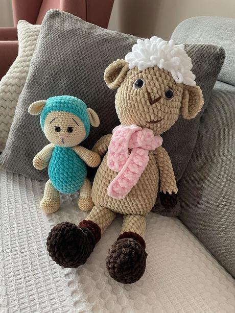Háčkované hračky,