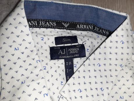 Košeľa armani jeans, armani,xl