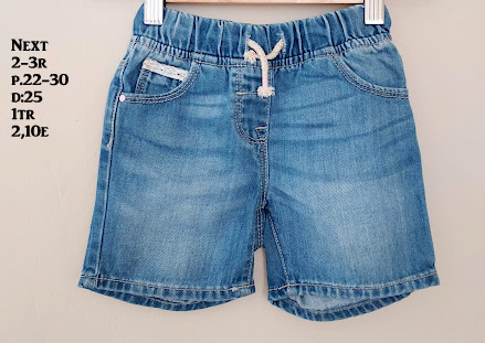 Riflové šortky, next,98