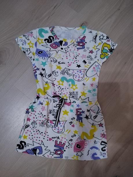 Dievcenske bavlnene saty 92 az 116 sadnu, 116