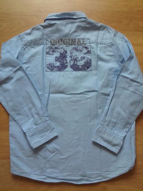 Svetlomodrá košeľa bfly, 146