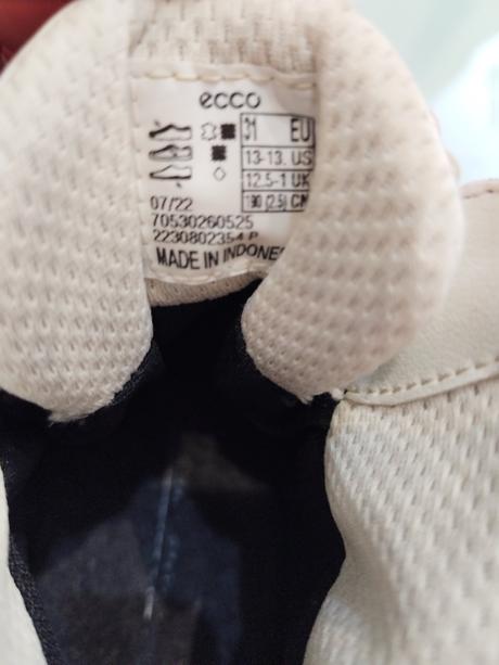 Topánky ecco jeseň, zima, ecco,31