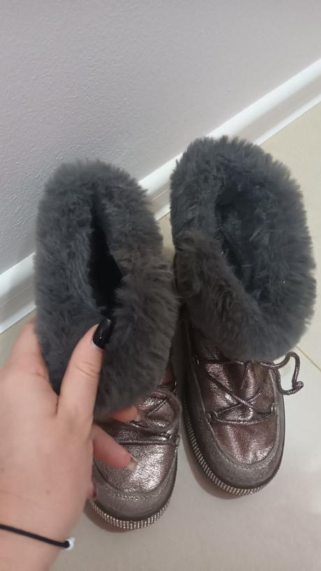 Nádherné čižmičky s kožušinkou, 36