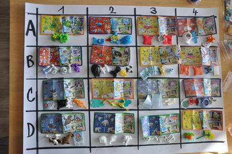 Kinder hračky vu 1 časť, 