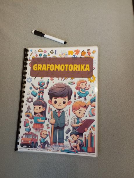 Grafomotorika opakovane pouzitelna kniha, 