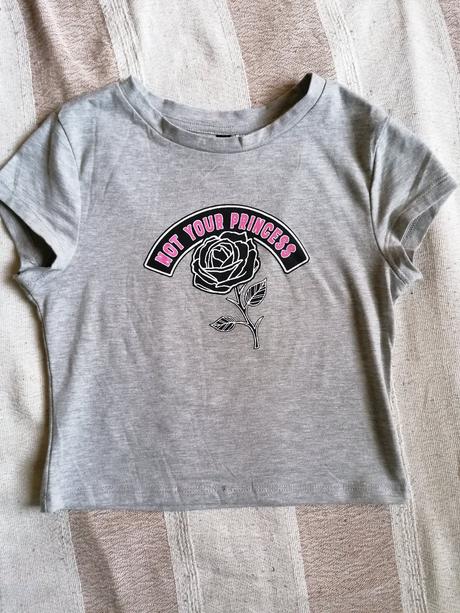 Dámsky crop top, h&m,s