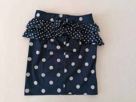 Sukňa s volánmi pri páse, h&m,36