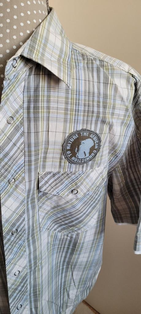 Znač. košeľa kockovaná, cherokee,s