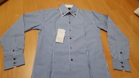 Prúžkovaná košeľa 43-44, 43