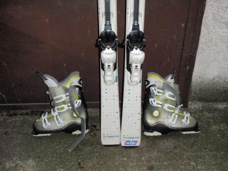 Dámske lyže salomon lagoon 151cm, salomon,150-159 cm