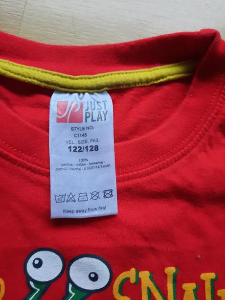 Chlapčenské tričko- 2 ks, just play,122