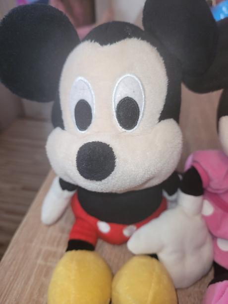 Mickey a minnie mouse plysaky, 