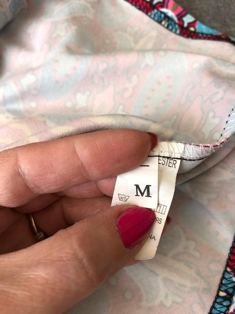 Pestrofarebná tunika, veľkosť s-m, m