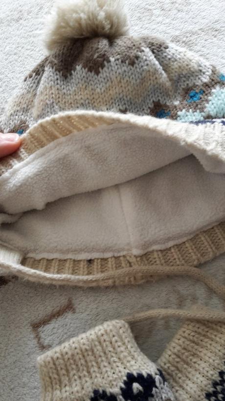 Ciapka s rukavicami, palomino,86