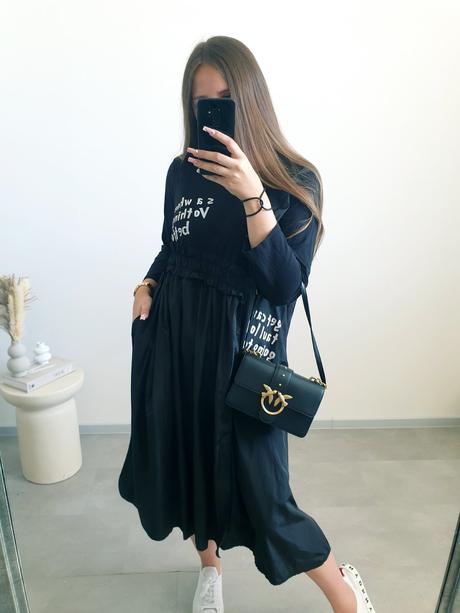 Štýlové oversize šaty, 