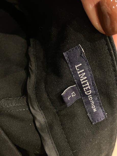 Dámske čierne nohavice (l), l