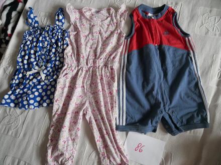 Balík letných overalov, 86–98